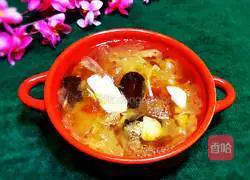 Recipe for Tremella Peach Gum Nourishing and Beauty Soup 15