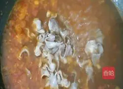 Illustration of how to make tomato fat beef noodles 11