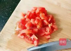 Illustration of how to make tomato and egg noodles 3