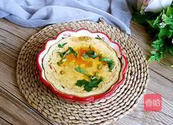 Illustration of how to make tofu and egg custard 8