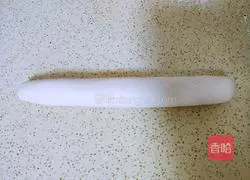 Illustration of how to make green onion rolls 11