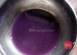 Illustration of how to make purple sweet potato pork buns 2