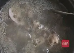 Illustration of how to make Tonggu Lotus Root Soup 4