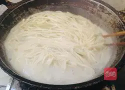 Illustration of how to make farm noodles with soy sauce 5