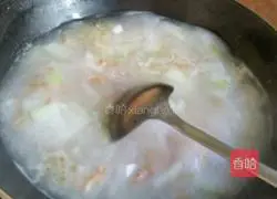 Illustration of how to make sea rice and winter melon soup 10