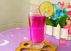 Refreshing dragon fruit milkshake recipe 9