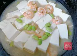 Illustration of how to make shrimp and tofu soup 7