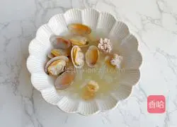 Winter Melon, Shrimp, Popcorn and Clam Soup Recipe Illustration 13