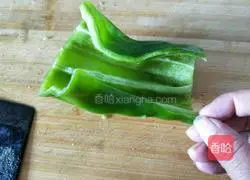 Pork and green pepper Illustration of how to make steamed dumplings 6