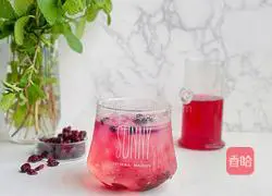 Illustration of how to make wolfberry health cranberry drink 8