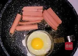 Illustration of how to make Chinese burgers for fast food meals 4