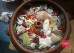 Steam Pot Chicken Illustration of how to do it 12