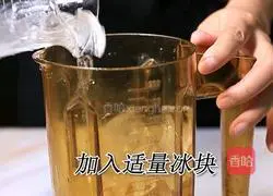 Illustration of how to make Heytea's same cheese mang (little rabbit running drink tutorial) 7