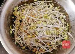 Big Illustration of how to make leg fungus, bean sprouts and beef tendon soup 15