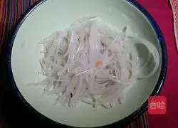 Braised noodles Illustration of how to make slices 6