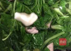 Spinach and Pork Liver Soup Recipe Illustration 7