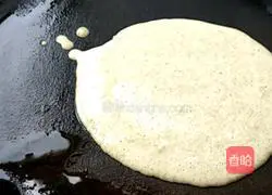 Illustration of how to make pancakes and fruits 7