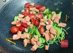 Illustration of how to make fried noodles with vegetables 4