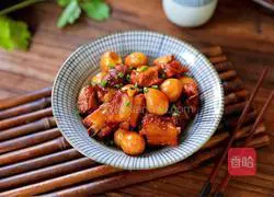 Illustration of how to cook pork ribs with quail eggs 16