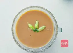 Illustration of how to make red bean, barley, carrot and nutritious lake 5