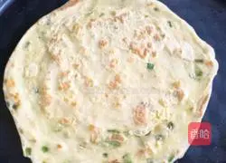 Illustration of how to make scallion pancakes 19