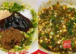 Illustration of making three-color dumplings stuffed with pork and radish 5