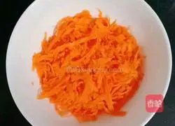 Illustration of how to make seasonal vegetable egg pancake 1