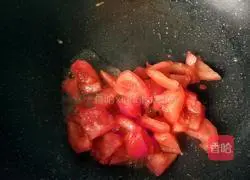 Illustration of how to make tomato and egg noodles 10