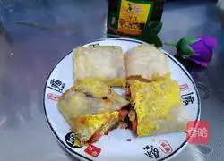 Illustration of how to make pancakes and fruits 15