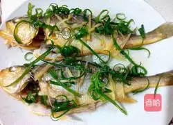 Steamed Huang Hua Illustration of how to cook fish 6