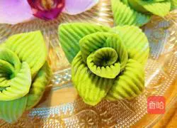 Xinwen Gourmet Spinach Rose Pasta Recipe Illustration 15