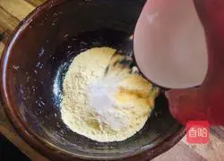 Illustration of how to make cornmeal steamed buns 2