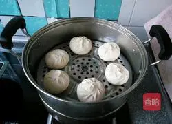 Illustration of how to make plain steamed buns 20