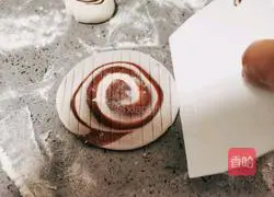 Cocoa taro paste and shells Illustration of practice 18