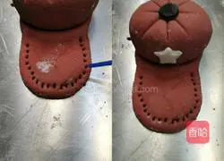 Illustration of how to make edible duck caps 12