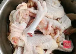 Illustration of Stewed Chicken with Mushrooms and Fungus 1