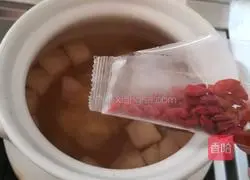 Illustration of how to make calla lily, lily and pear syrup 7