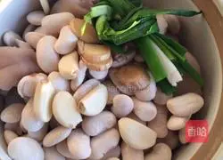 Illustration of how to make snow peas and hoof flowers 8