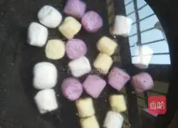 Illustration of how to make taro balls and sago 13