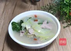 Winter melon and meat slices soup recipe 13