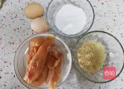Illustration of how to make chicken popcorn 1
