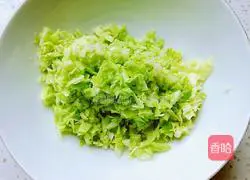 Illustration of how to make vegetable pancake 1