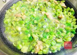 Illustration of how to make braised beans and noodles 5