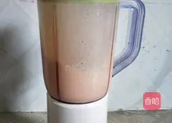 Illustration of how to make papaya milk 8