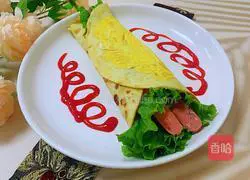 Illustration of how to make breakfast hand cakes 11