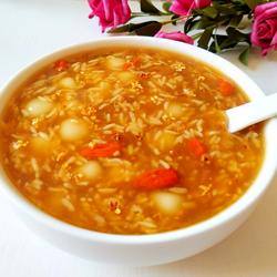 Osmanthus rice wine dumplings