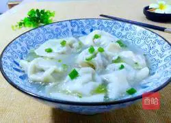  Illustration of how to make Chinese cabbage and meat wontons 26