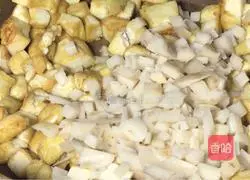 Illustration of how to make tofu noodle soup 6