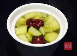 Illustration of making chrysanthemum fruit tea 7