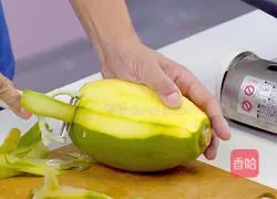 Illustration of how to make green papaya salad from Waitdai Dish 1 